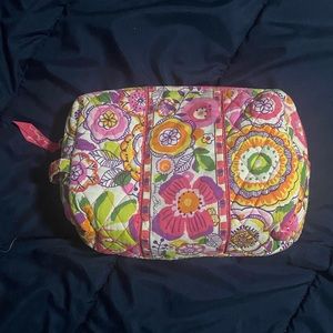 Vera Bradley make up bag pink